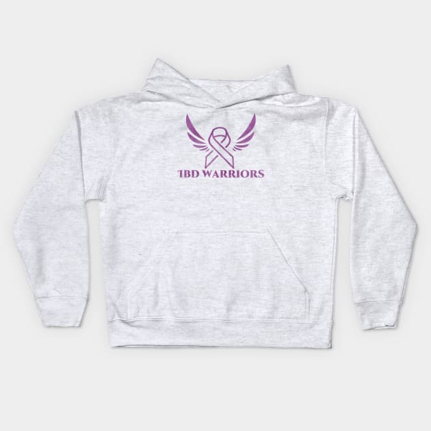 Crohn’s and Colitis Awareness Apparel Kids Hoodie by CaitlynConnor